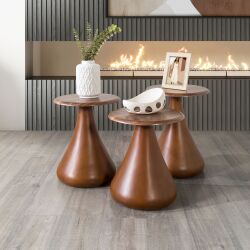 Armut Ceviz Zigon Sehpa - Mobilyateslim