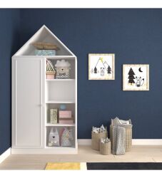 Ege Çatılı Bebek Dolabı - 2