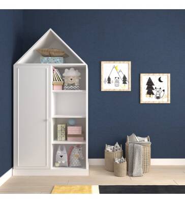 Ege Çatılı Bebek Dolabı - 2