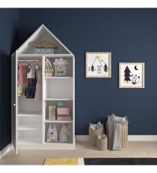 Ege Çatılı Bebek Dolabı - 3