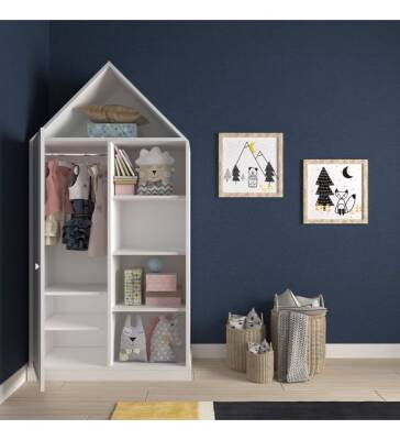 Ege Çatılı Bebek Dolabı - 3